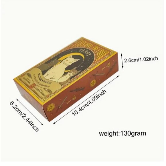 Cats Rule the Earth Tarot 78 Card Deck NWT - Picture 4 of 4